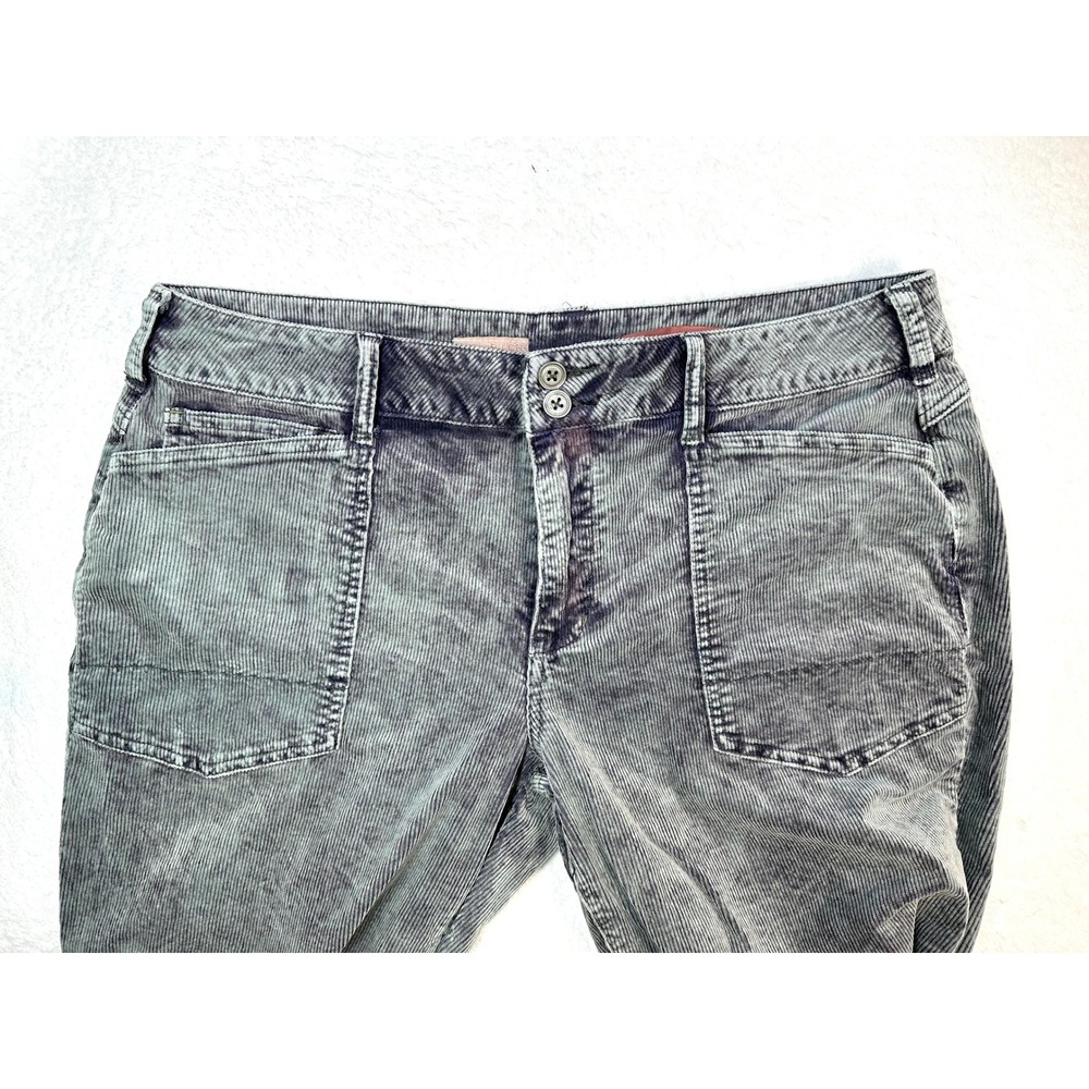 Anthropologie Pilcro The Wanderer Relaxed Leg Corduroy 32 gray purple - Picture 5 of 14